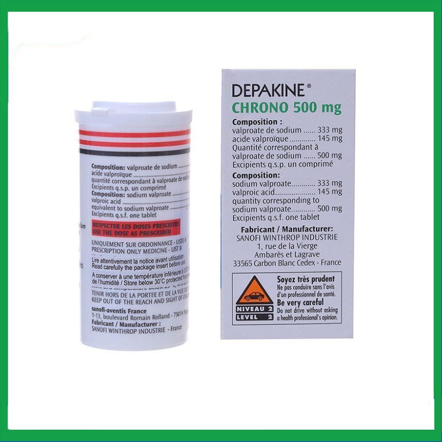 Depakine-500mg-1.jpg Nhà Thuốc Thành Hương - Depakine 500mg 1