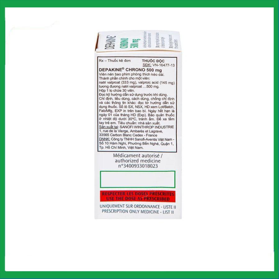 Depakine-500mg-2.jpg Nhà Thuốc Thành Hương - Depakine 500mg 2