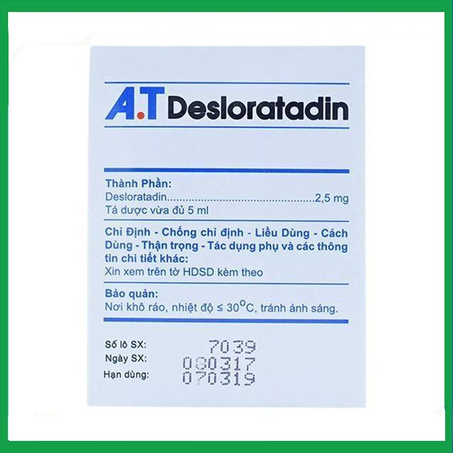 Desloratadin-AT-1.jpg Nhà Thuốc Thành Hương - Desloratadin AT 1
