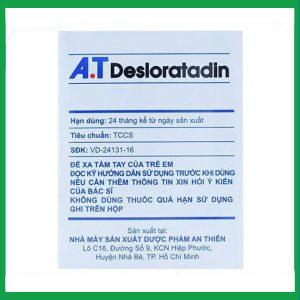 Nhà Thuốc Thành Hương - Desloratadin AT 2