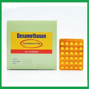 Thuốc kháng viêm Dexamethason 0,5mg Medipharco