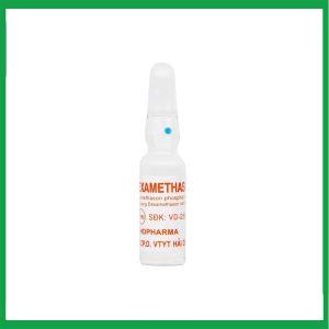 Nhà Thuốc Thành Hương - Dung dịch tiêm Dexamethasone 4mg/ml Hải Dương điều trị trạng thái hen, bệnh dị ứng nặng (10 ống x 1ml) 1 Nhà Thuốc Thành Hương - Dexamethasone hai duong 2