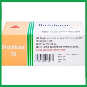 Nhà Thuốc Thành Hương - Diclofenac 75 Uphace trị dài ngày viêm khớp mạn, thoái hóa khớp 4 Nhà Thuốc Thành Hương - Diclofenac1