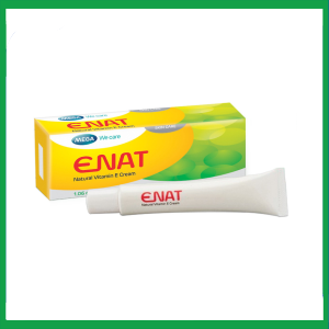 Nhà Thuốc Thành Hương - Kem dưỡng da Enat Natural Vitamin E Cream giữ ẩm, mờ vết nhăn, sẹo thâm trên da (30g) 1 Nhà Thuốc Thành Hương - Enat cream1
