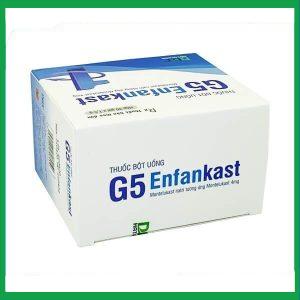Nhà Thuốc Thành Hương - Thuốc bột uống G5 Enfankast 4mg phòng và điều trị hen phế quản(Hộp 30 gói) 1 Nhà Thuốc Thành Hương - Enfankast2