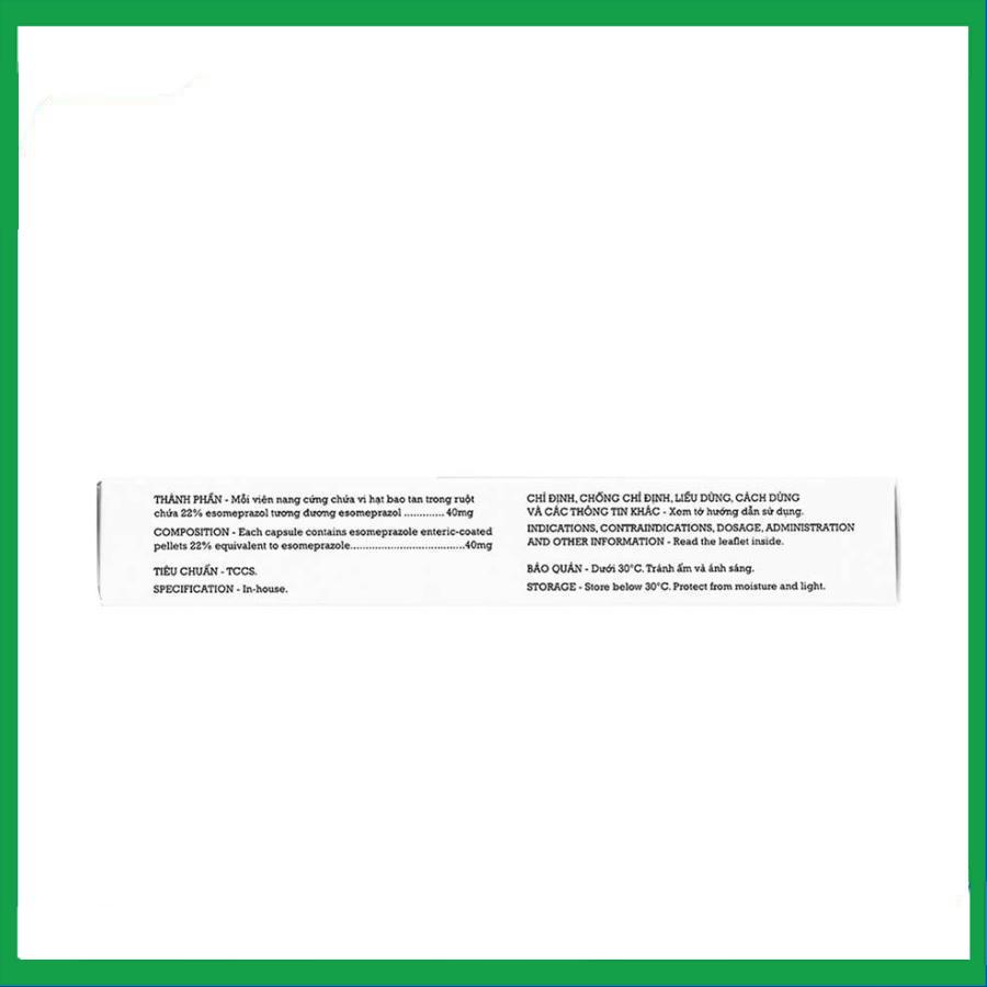 Esomeprazole-EG-3.jpg Nhà Thuốc Thành Hương - Esomeprazole EG 3
