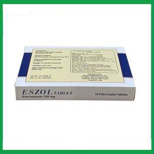 Nhà Thuốc Thành Hương - Thuốc Eszol điều trị nhiễm nấm (Hộp 1 vỉ x 10 viên) 2 Nhà Thuốc Thành Hương - Eszol 3