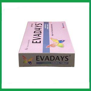 Nhà Thuốc Thành Hương - Thuốc Evadays Vaginal 500mg Mediplantex điều trị viêm âm đạo (1 vỉ x 10 viên) 2 Nhà Thuốc Thành Hương - Evadays1