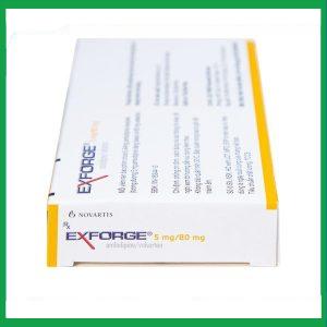 Nhà Thuốc Thành Hương - Exforge 5mg/80mg trị tăng huyết áp vô căn (2 vỉ x 14 viên) 1 Nhà Thuốc Thành Hương - Exforge 5 80mg 2
