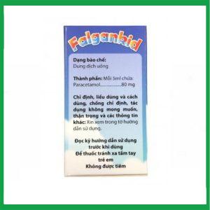 Nhà Thuốc Thành Hương - Thuốc Falgankid 80mg - Giảm đau hạ sốt cho trẻ 2 Nhà Thuốc Thành Hương - Falgankid 80mg 5ml1