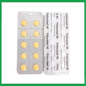 Nhà Thuốc Thành Hương - Thuốc Febustad 40 Stella điều trị tăng acid uric huyết mạn tính (3 vỉ x 10 viên) 1 Nhà Thuốc Thành Hương - Febustad 40 Stella 1