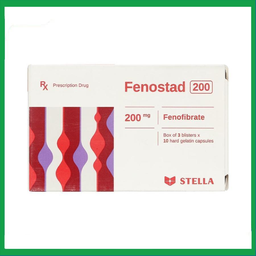Fenostad-200mg.jpg Nhà Thuốc Thành Hương - Fenostad 200mg