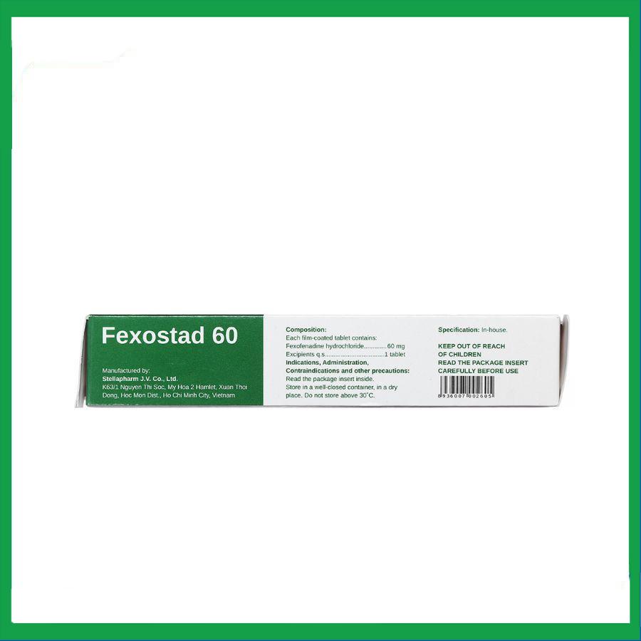 Fexostad-60-2.jpg Nhà Thuốc Thành Hương - Fexostad 60 2