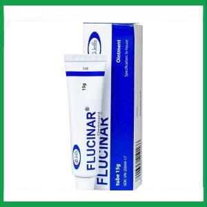 Thuốc mỡ Flucinar Jelfa điều trị viêm da (15g)