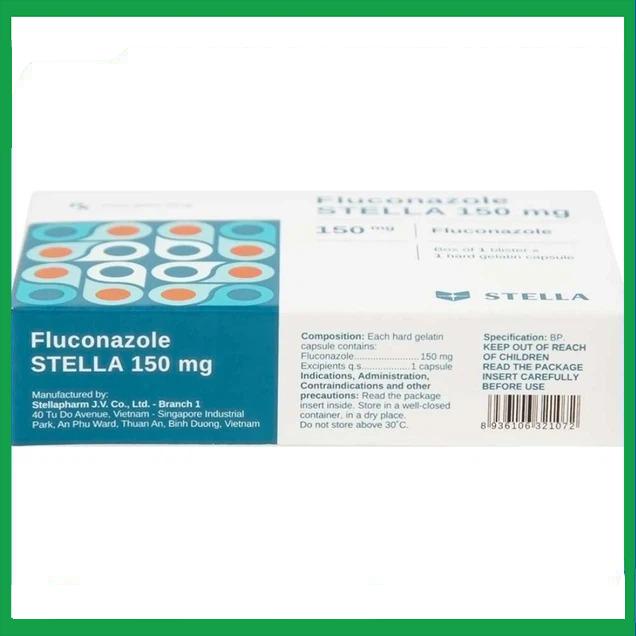 Fluconazole-Stella-150mg-2.jpg Nhà Thuốc Thành Hương - Fluconazole Stella 150mg 2