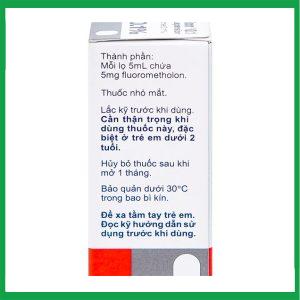 Nhà Thuốc Thành Hương - Flumetholon 01 5ml. Santen Nhat ban 3