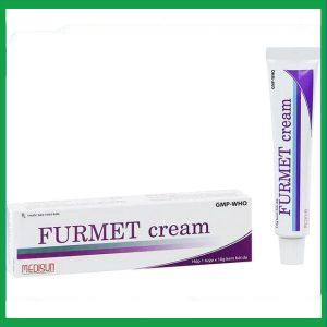 Thuốc bôi Furmet Cream Medisun hỗ trợ điều trị nhiễm trùng da (10g)