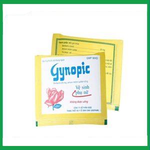 Thuốc bột dùng ngoài Gynopic phòng và trị bệnh viêm âm đạo, viêm tử cung (5g)