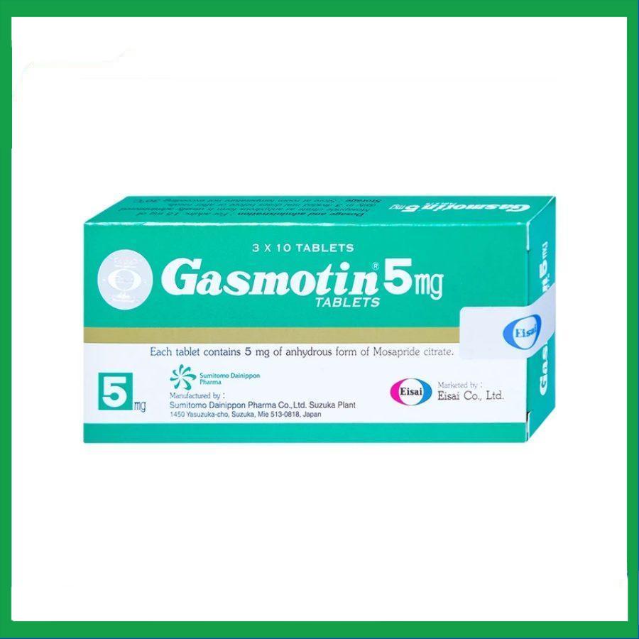 Gasmotin-5mg.jpg Nhà Thuốc Thành Hương - Gasmotin 5mg