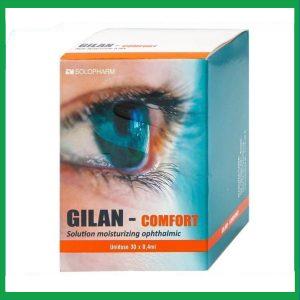 Dung dịch nhỏ mắt Gilan Comfort 0.4ml điều trị khô mắt, hội chứng Stevens Johnson (30 ống)