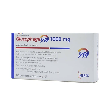 Glucophage-XR-1000mg-1.webp Nhà Thuốc Thành Hương - Glucophage XR 1000mg 1