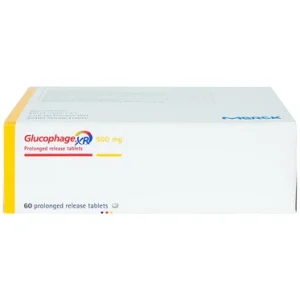 Nhà Thuốc Thành Hương - Thuốc Glucophage XR 500mg Merck điều trị tiểu đường type 2 (4 vỉ x 15 viên) 2 Nhà Thuốc Thành Hương - Glucophage XR 500mg 1