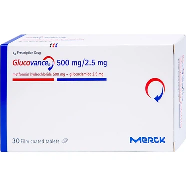 Glucovance-500mg-2.5-mg.webp Nhà Thuốc Thành Hương - Glucovance 500mg 2.5 mg
