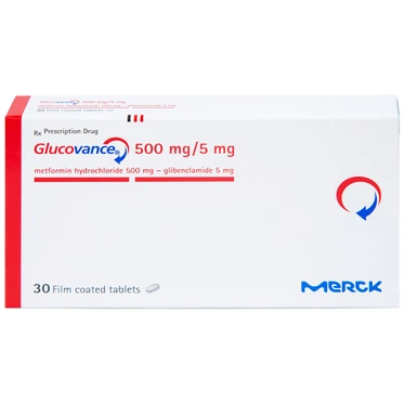 Glucovance-500mg-5mg.webp Nhà Thuốc Thành Hương - Glucovance 500mg 5mg