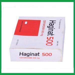 Nhà Thuốc Thành Hương - Thuốc Haginat 500 DHG điều trị nhiễm khuẩn (2 vỉ x 5 viên) 1 Nhà Thuốc Thành Hương - Haginat 500mg 2