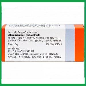 Nhà Thuốc Thành Hương - Halixol 30mg3