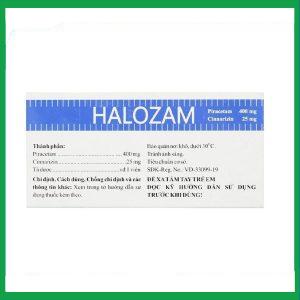 Nhà Thuốc Thành Hương - Thuốc Halozam điều trị rối loạn mạch máu não, suy giảm chức năng tâm thần (10 vỉ x 10 viên) 1 Nhà Thuốc Thành Hương - Halozam 2