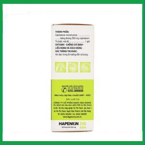 Nhà Thuốc Thành Hương - Cốm Hapenxin Kids 250 điều trị nhiễm khuẩn (24 gói) 1 Nhà Thuốc Thành Hương - Hapenxil 2