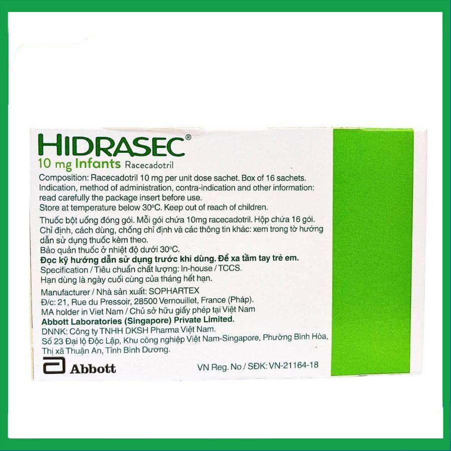 Hidrasec-2.jpg Nhà Thuốc Thành Hương - Hidrasec 2
