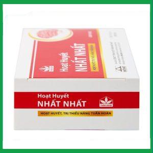Nhà Thuốc Thành Hương - Thuốc Hoạt Huyết Nhất Nhất giúp hoạt huyết, trị thiếu năng tuần hoàn (3 vỉ x 10 viên) 1 Nhà Thuốc Thành Hương - Hoat huyet Nhat Nhat 2
