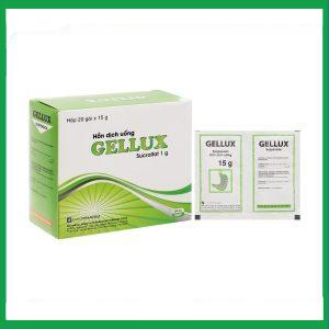 Nhà Thuốc Thành Hương - Hỗn dịch uống Gellux 1g Davipharm điều trị ngắn ngày loét tá tràng, dạ dày lành tính (20 gói x 15g) 2 Nhà Thuốc Thành Hương - Hon dich uong Gellux 1g1