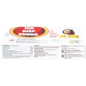 Nhà Thuốc Thành Hương - Viên uống Ích Giáp Vương Á Âu hỗ trợ giảm sự tiến triển của bướu cổ lành tính (3 vỉ x 10 viên) 2 Nhà Thuốc Thành Hương - Ich Giap Vuong 1