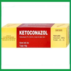Nhà Thuốc Thành Hương - Kem bôi da Ketoconazol 2% điều trị các bệnh nấm da và niêm mạc (10g) 4 Nhà Thuốc Thành Hương - Ketoconazol 2 1 1