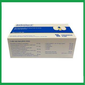 Nhà Thuốc Thành Hương - Thuốc Ketosteril Fresenius Kabi phòng ngừa và điều trị suy thận mạn (5 vỉ x 20 viên) 1 Nhà Thuốc Thành Hương - Ketosteril 2