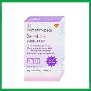 Nhà Thuốc Thành Hương - Khí dung Seretide Evohaler DC 25/125 trị hen phế quản (120 liều) 1 Nhà Thuốc Thành Hương - Khi dung Seretide 2 1