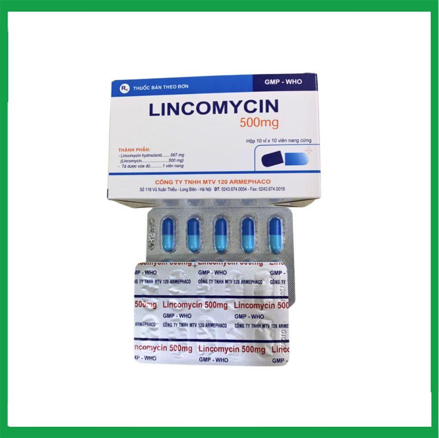 Lincomycin-500mg-Armephaco-1.jpg Nhà Thuốc Thành Hương - Lincomycin 500mg Armephaco 1