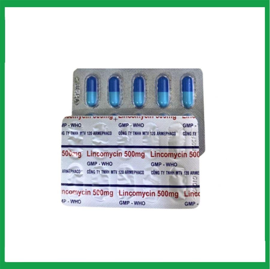 Lincomycin-500mg-Armephaco-2.jpg Nhà Thuốc Thành Hương - Lincomycin 500mg Armephaco 2