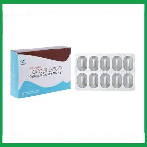 Viên nang cứng Locobile-200 Windlas Biotech điều trị thoái hóa khớp, viêm khớp dạng thấp (3 vỉ x 10 viên)
