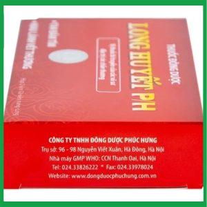 Nhà Thuốc Thành Hương - Thuốc Long Huyết P/H Phúc Hưng đặc trị tan bầm tím 5 Nhà Thuốc Thành Hương - Long Huyet 2