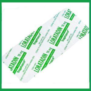 Nhà Thuốc Thành Hương - Viên nén Loratadin 10mg giảm viêm mũi dị ứng, ngứa và mày đay (1 vỉ x 10 viên) 1 Nhà Thuốc Thành Hương - Loratadin 10mg Traphaco 4