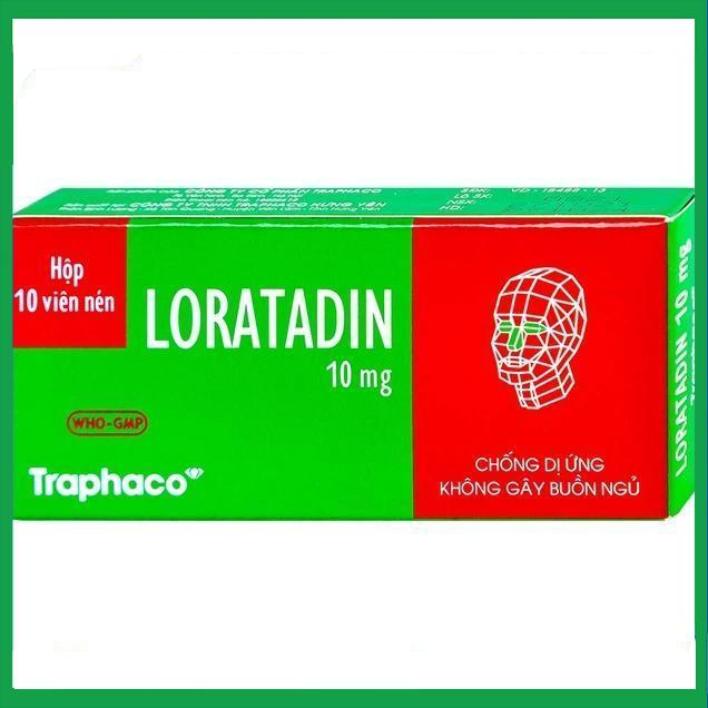 Loratadin-10mg-Traphaco.jpg Nhà Thuốc Thành Hương - Loratadin 10mg Traphaco