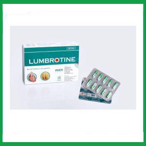 Nhà Thuốc Thành Hương - Viên nang cứng Lumbrotine TW3 điều trị các chứng tê mỏi chân tay, di chứng tai biến mạch máu não (3 vỉ x 10 viên) 2 Nhà Thuốc Thành Hương - Lumbrotine 2