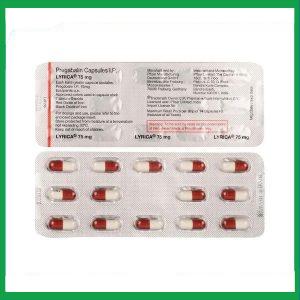 Nhà Thuốc Thành Hương - Viên nang cứng Lyrica 75mg điều trị đau thần kinh, động kinh cục bộ (4 vỉ x 14 viên) 1 Nhà Thuốc Thành Hương - Lyrica 75 mg 2