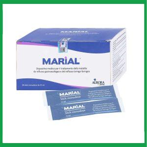 Marial Gel chống trào ngược dạ dày thực quản, bảo vệ, tái tạo và phục hồi niêm mạc họng (20 gói x 15ml)