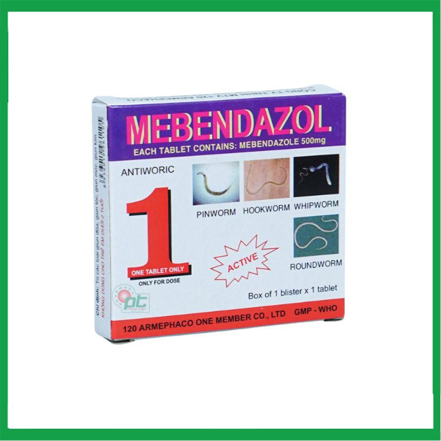 Mebendazol-500mg.jpg Nhà Thuốc Thành Hương - Mebendazol 500mg