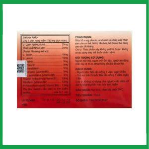 Nhà Thuốc Thành Hương - Mebiomin Ginseng - Viên uống tăng cường sức khỏe Hộp 2 vỉ x 15 viên 1 Nhà Thuốc Thành Hương - Mebiomin ginseng 1